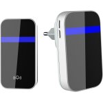 Sonnette sans fil auto - gnratrice 150 mtres carillon lectronique tanche ipx4, 1 rcepteur de sonnerie ...