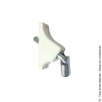 Sortie de caisson 90 avec double cadran volet roulant blanc torbel - 841300