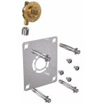 Sortie de cloison, robifix, simple - a sertir, per �16, 1 / 2 - 16