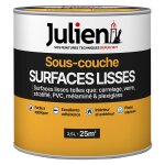 Sous - couche surfaces lisses ou difficiles, carrelage, verre, pvc julien mat blanc 2, 5 l