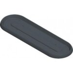 Soucoupe 69x22cm cancun gris anthracite - eda plastique Soucoupe 69x22cm cancun gris anthracite - eda plastique