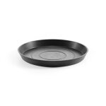 Soucoupe round 30 gris fonc - Ø 28, 7 x h. 3 cm
