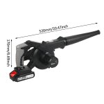 Souffleur de feuilles léger alimenté par batterie 21 v pour terrasse, cour, trottoir, petit souffleur ... Souffleur de feuilles léger alimenté par batterie 21 v pour terrasse, cour, trottoir, petit souffleur ...