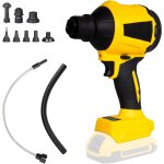 Souffleur sans fil compatible avec dewalt 18 v / 20 v buse d'air portable 1000 w 0 - 40000 tr / min pour ...