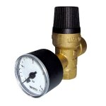 Soupape chauffage avec manom�tre msm / e - 30 double femelle 1 / 2 - watts - l02101334