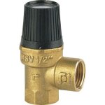 Soupape de s�curit� chauffage laiton tarage 3 bar, sans prise mano femelle 15 / 21 femelle 15 / 21 watts ...