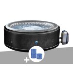 Spa gonflable netspa boa rond bulles 5 - 6 places + 3 cartouches de filtration