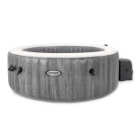 Spa gonflable purespa baltik rond bulles 4 places - intex