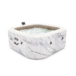 Spa gonflable purespa calacatta carr� bulles 4 places - intex