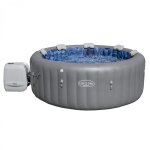 Spa gonflable rond lay - z - spa santorini hydrojet pro 5 - 7 personnes