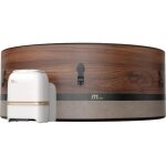 Spa gonflable mspa duet 6 places � connect� wi - fi, semi - rigide, jets � bulles & d�sinfection uv - ...