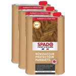Spado lot de 3 bidons 1 l rnovateur protecteur parquets blindor