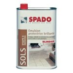 Spado 279; emulsion protectrice brillante incolore blindor - rénovateur carrelage et sol plastique Spado 279; emulsion protectrice brillante incolore blindor - rénovateur carrelage et sol plastique