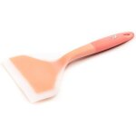 Spatule en silicone pour tamago - resistante a la chaleur - flexible (orange)