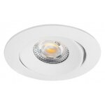 Spot encastr� orientable - 5w - dimmable - blanc - aspen aric