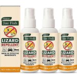 Spray repulsif contre les lezards, repulsif naturel contre les lezards, spray pour geckos, puissant et ...