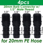 Sprincle - connecteur femelle mâle à barbelé, adaptateur de tuyau pe, système d'arrosage goutte à goutte ... Sprincle - connecteur femelle mâle à barbelé, adaptateur de tuyau pe, système d'arrosage goutte à goutte ...