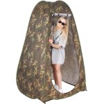 Springos� cabine d'essayage de plage tente multifonctionnelle 120 x 120 x 190 cm douche sur la plage ...