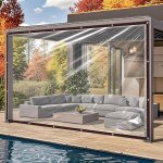Spwa - bache de protection transparente exterieur, 3x3m bache impermeable avec oeillet, bâches de protection, ... Spwa - bache de protection transparente exterieur, 3x3m bache impermeable avec oeillet, bâches de protection, ...