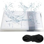 Spwa - bche de protection bche transparente avec oeillets 3x2 m 110g / m bache exterieur plastique ...