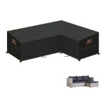 Spwa - housse de canap d'angle housse pour mobilier de jardin en forme de l housse de canap de jardin ...