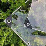 Spwa - pvc bache de transparente armée epaisse avec 1x2 m, oeillets vinyle bâche solide protection plastique ... Spwa - pvc bache de transparente armée epaisse avec 1x2 m, oeillets vinyle bâche solide protection plastique ...