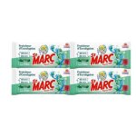 St marc lot de 4 lingettes nettoyante d�sinfectante, 42 lingettes, parfum eucalyptus