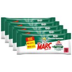 St marc lot de 5 lingettes nettoyantes et d�sinfectantes antibact�riennes - 80 lingettes
