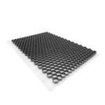 Stabilisateur de gravier 0, 96 m - gris - 120 x 80 x 3 cm gris - yeed