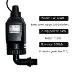 Stalsun jp - 450g pompe  eau nouvelle version 6w adapt  hw - 602b 603b 604b filtre externe radiateur ...