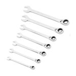 Stanley cl�s mixtes � cliquet r�versible, jeu de 7 pcs - fmmt82848 - 0