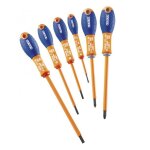 Stanley expert - jeu de 6 tournevis isols 1000 v - e160911