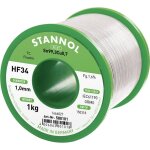 Stannol fil � souder hf34 1, 6 % 1, 0 mm flowtin tc cd 1 n / a