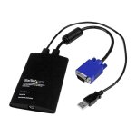 Startech. com adaptateur crash cart pour pc portable - console kvm vers usb 2. 0 avec transfert de fichier, ...