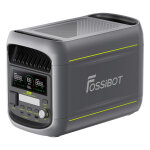 Station d'alimentation portable fossibot f1800, batterie lifepo4 1024wh, sortie ca 1800w, charge ultra ...