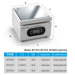 Station chauffante en aluminium, plaque chauffante lectronique, plate - forme de prchauffage 0 - 400 ...