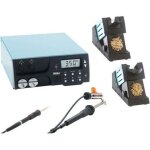 Station de soudage / dessoudage weller wr 2002 num�rique 250 w, 300 w 50 - 550 c avec support, avec panne ...