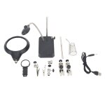 Station de soudage loupe led, support de loupe clair  haute luminosit avec clip auxiliaire pour la ...