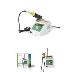 Station de soudage numrique - nedis - 160 - 480 c - 48 w - blanc - basse tension