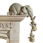 Statues artisanales d'éléphant, ornements en résine, mères et bébés, table a vin, rebord de fenêtre, ... Statues artisanales d'éléphant, ornements en résine, mères et bébés, table a vin, rebord de fenêtre, ...