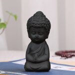 Statue de bouddha en cramique, accessoires de mini jardin, th, animal de compagnie, dcoration de mditation ...