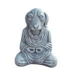 Statue de bouddha en méditation pour jardin, sculpture en forme de chien, décoration d'intérieur / extérieur ... Statue de bouddha en méditation pour jardin, sculpture en forme de chien, décoration d'intérieur / extérieur ...