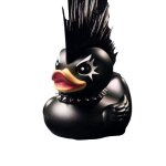 Statue de canard de duckieville, sculpture d'nik, gothique, fille, punk, animal en rsine, dcor de bureau, ...