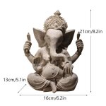 Statue de dieu indien ganesha shiva en rsine, sculpture sai baba de shirdi, seigneur hanuman, bouddha ...