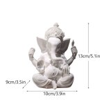 Statue de dieu indien ganesha shiva en rsine, sculpture sai baba de shirdi, seigneur hanuman, bouddha ...