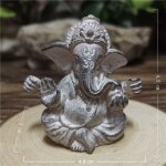 Statue de ganesh en pierre, sculpture de bouddha, elphant, dieu hindou, figauckland, maison, vermont, ...