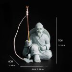 Statue l'inventaire en grs pour micro paysage, pot de fleur, illustration de dcoration, ornement de ...