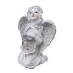 Statue de jardin ange gardien, lampes solaires, dcorations d'ange pour la maison, dcoration de jardin ...