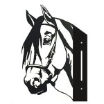 Statues de jardin en mtal, ferme, vache, dcoration de jardin, extrieur, piquets de pelouse, arrire ...