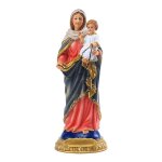 Statue de marie et j�sus pour b�b�, figurine en r�sine, ornements de table, cadeau religieux, chr�tien ...